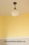 03-20-2012 Little Brick Cottage... Come See the New Light Fixtures