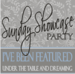 I was Featured at Under the Table and Dreaming-Sunday Showcase