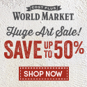 Huge Art Sale at World Market