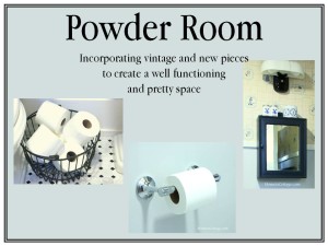 HometoCottage.com powder room renovation