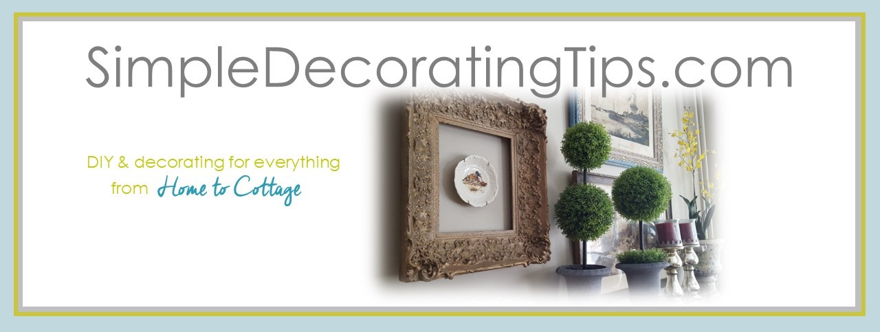 SimpleDecoratingTips.com 2016 5 14 header with summer colors